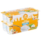Yaourt nature sucré - CARREFOUR CLASSIC' en promo à 2,80 € chez Carrefour Yaourt nature sucré - CARREFOUR CLASSIC' dans le catalogue Carrefour