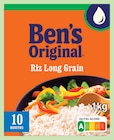 Riz vrac long grain 10 minutes - BEN'S ORIGINAL en promo chez Intermarché Contact Riz vrac long grain 10 minutes - BEN'S ORIGINAL dans le catalogue Intermarché Contact