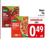 Fix im EDEKA Prospekt Fix von Knorr im aktuellen EDEKA Prospekt für 0,49 €