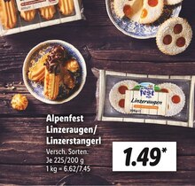 Backwaren von Alpenfest im aktuellen Lidl Prospekt für 1.49€
