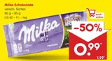 Schokolade im Angebot bei Netto Marken-Discount in Aurich Schokolade Angebote von Milka bei Netto Marken-Discount Aurich für 0,99 €