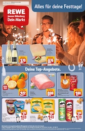 REWE Prospekt "Dein Markt", 26 Seiten, 23.12.2024 - 28.12.2024