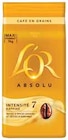 Café en grains Absolu Intensité 7 à Intermarché dans Corbès Café en grains Absolu Intensité 7 à Intermarché dans Corbès