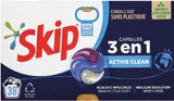Lessive capsules 3-en-1 active clean - Skip dans le catalogue Monoprix
