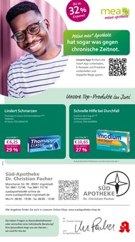 mea - meine apotheke Prospekt der Woche "Unsere Juni-Angebote" Seite 1, 01.06.2025 bis 30.06.2025 für Ingolstadt Aktueller mea - meine apotheke Prospekt "Unsere Juni-Angebote" Seite 1 von 4 Seiten für Ingolstadt
