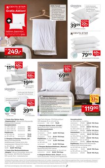 Kopfkissen im XXXLutz Möbelhäuser Prospekt "10.000e Artikel dauerhaft günstig!" mit 16 Seiten (Berlin)