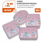Gebäckdosen Pasqua von Gawol im aktuellen Müller Prospekt