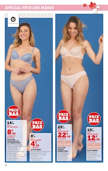 Promotion Pyjama dans le prospectus Hyper U, valable du 13/05/2025 au 25/05/2025 Promo Pyjama dans le catalogue Hyper U du moment à la page 16