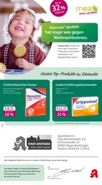 Aktueller mea - meine apotheke Apotheken Prospekt in Rositz und Umgebung, "Unsere Dezember-Angebote" mit 4 Seiten, 01.12.2025 - 31.12.2025
