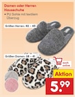 Damen Hausschuhe im aktuellen Prospekt bei Netto Marken-Discount in Ahlden