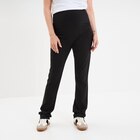 Pantalon maternité confort stretch noir femme maternité en promo chez La Halle Reims à 19,99 €