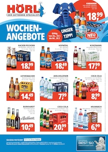 Getränke Hörl Prospekt der KW 30 "HÖRL. DER GETRÄNKE SPEZIALIST" Aktueller Getränke Hörl Prospekt "HÖRL. DER GETRÄNKE SPEZIALIST" Seite 1 von 1 Seiten