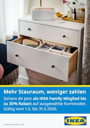 IKEA Prospekt "Mehr Stauraum, weniger zahlen" für Helgoland, 1 Seite, 27.04.2026 - 04.05.2026