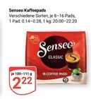 Kaffeepads im Angebot bei GLOBUS in Viersen Kaffeepads Angebote von Senseo bei GLOBUS Viersen für 2,22 €