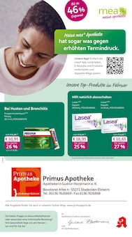mea - meine apotheke Prospekt der KW 7 "Unsere Februar-Angebote" Aktueller mea - meine apotheke Prospekt "Unsere Februar-Angebote" Seite 1 von 4 Seiten
