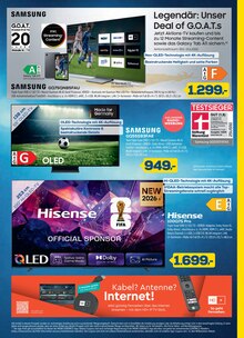 Fernseher im EURONICS Prospekt "GENAU RICHTIG. FÜR ALLE FANS VON TOP-DEALS." mit 14 Seiten (Gronau (Westfalen))