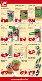 Blumentopf im Sonderpreis Baumarkt Prospekt in Nordhausen Aktueller Sonderpreis Baumarkt Prospekt mit Blumentopf, "... da, wo viel für wenig drin ist!", Seite 7