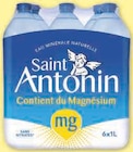Eau minerale naturelle - SAINT ANTONIN - U Express à Courbevoie Eau minerale naturelle - SAINT ANTONIN en promo chez U Express Courbevoie à 1,79 €