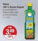 100 % Reines Rapsöl im V-Markt Prospekt 100 % Reines Rapsöl von Rapso im aktuellen V-Markt Prospekt für 3,49 €