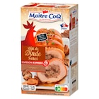 Rôti de dinde farci cuisson express - MAÎTRE COQ en promo chez Carrefour Market Rôti de dinde farci cuisson express - MAÎTRE COQ dans le catalogue Carrefour Market