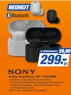 Aktuelles In-Ear Kopfhörer WF-1000XM6 Angebot bei expert in Regensburg ab 299,00 €