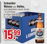 Weisse von Schneider im aktuellen Trinkgut Prospekt für 15,99 €