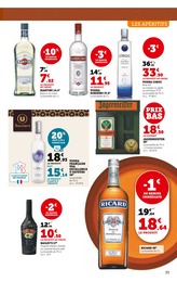 Prix et réduction Ricard dans le prospectus Super U en cours Offre Ricard dans le catalogue Super U du moment à la page 33