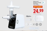 Hachoir à viande électrique - SILVERCREST en promo chez Lidl Clermont-Ferrand à 24,99 €