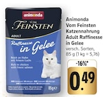 Aktuelle Katzenfutter Angebote bei E center in Stuttgart Aktuelles Vom Feinsten Katzennahrung Adult Raffinesse in Gelee Angebot bei E center in Stuttgart ab 0,49 €