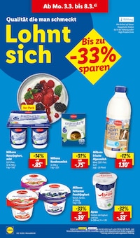 Joghurt im Lidl Prospekt "LIDL LOHNT SICH" mit 63 Seiten (Krefeld)