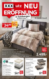 Spannbettlaken im XXXLutz Prospekt in Osnabrück Aktueller XXXLutz Prospekt mit Spannbettlaken, "NEUERÖFFNUNG", Seite 1