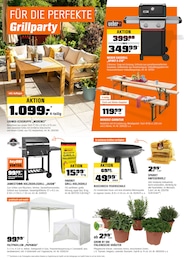 Pavillon Angebot im aktuellen OBI Prospekt auf Seite 4