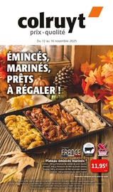 Viande Angebote im Prospekt "ÉMINCÉS, MARINÉS, PRÊTS À RÉGALER !" von Colruyt Viande Angebote im Prospekt "ÉMINCÉS, MARINÉS, PRÊTS À RÉGALER !" von Colruyt auf Seite 1