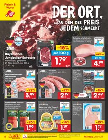 Wurst im Netto Marken-Discount Prospekt "Aktuelle Angebote" mit 50 Seiten (Erlangen)