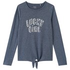 Mädchen Langarmshirt mit Glitzer-Print im aktuellen Ernstings family Prospekt für 8,99 €