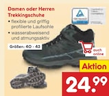 Damen oder Herren Trekkingschuhe Angebote bei Netto Marken-Discount Remscheid für 24,99 €