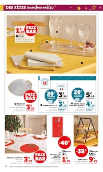 Promo Assiette dans le catalogue Hyper U du moment à la page 10