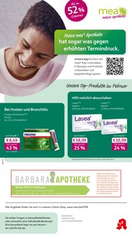 mea - meine apotheke Prospekt der KW 6 "Unsere Februar-Angebote" Aktueller mea - meine apotheke Prospekt "Unsere Februar-Angebote" Seite 1 von 4 Seiten