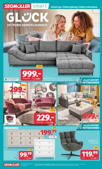 Sofa im aktuellen SegmĂĽller Prospekt (Augsburg) Sofa im SegmĂĽller Prospekt "SEGMĂśLLER SMART" mit 8 Seiten (Augsburg)