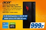 Gaming-Desktop-PC Nitro N20-100, Schwarz Angebote von Acer bei expert Hameln für 999,00 €