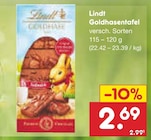 Goldhasentafel von Lindt im aktuellen Netto Marken-Discount Prospekt für 2,69 €