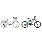 Vélo City 20" Panier Fille ou VTT 20" FS - TOP LIFE en promo à 169,99 € chez Carrefour Vélo City 20" Panier Fille ou VTT 20" FS - TOP LIFE dans le catalogue Carrefour