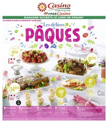 Prospectus Casino Supermarchés à Huez, "Les délices de PÂQUES !", 28 pages, 26/03/2024 - 07/04/2024
