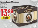 Weissbier im Angebot bei Trinkgut in Beckum Weissbier Angebote von Franziskaner bei Trinkgut Beckum für 13,99 €