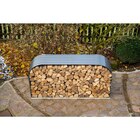 Westmann Kaminholzregal anthrazit B/H/L: ca. 46x111x212 cm  im aktuellen POCO Prospekt für 109,99 €