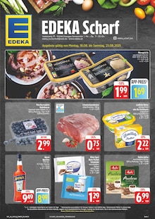Aktueller EDEKA Prospekt "Wir lieben Lebensmittel!" Seite 1 von 52 Seiten für Erlangen
