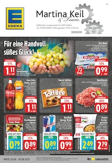 Aktueller EDEKA Prospekt "Aktuelle Angebote" Seite 1 von 24 Seiten für Willich