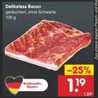Delikatess Bacon bei Netto Marken-Discount im Nersingen Prospekt für 1,19 €