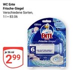 Frische-Siegel im Angebot bei GLOBUS in Koblenz Frische-Siegel Angebote von WC Ente bei GLOBUS Koblenz für 2,99 €