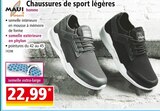 Chaussures de sport légères - MAUI en promo chez Norma Reims à 22,99 €